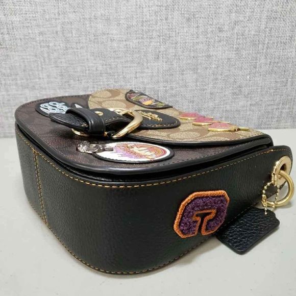 Like NEW Coach Designer Limited Edition Kleo Monogram Shoulder Bag Purse Handbag - Picture 7 of 9